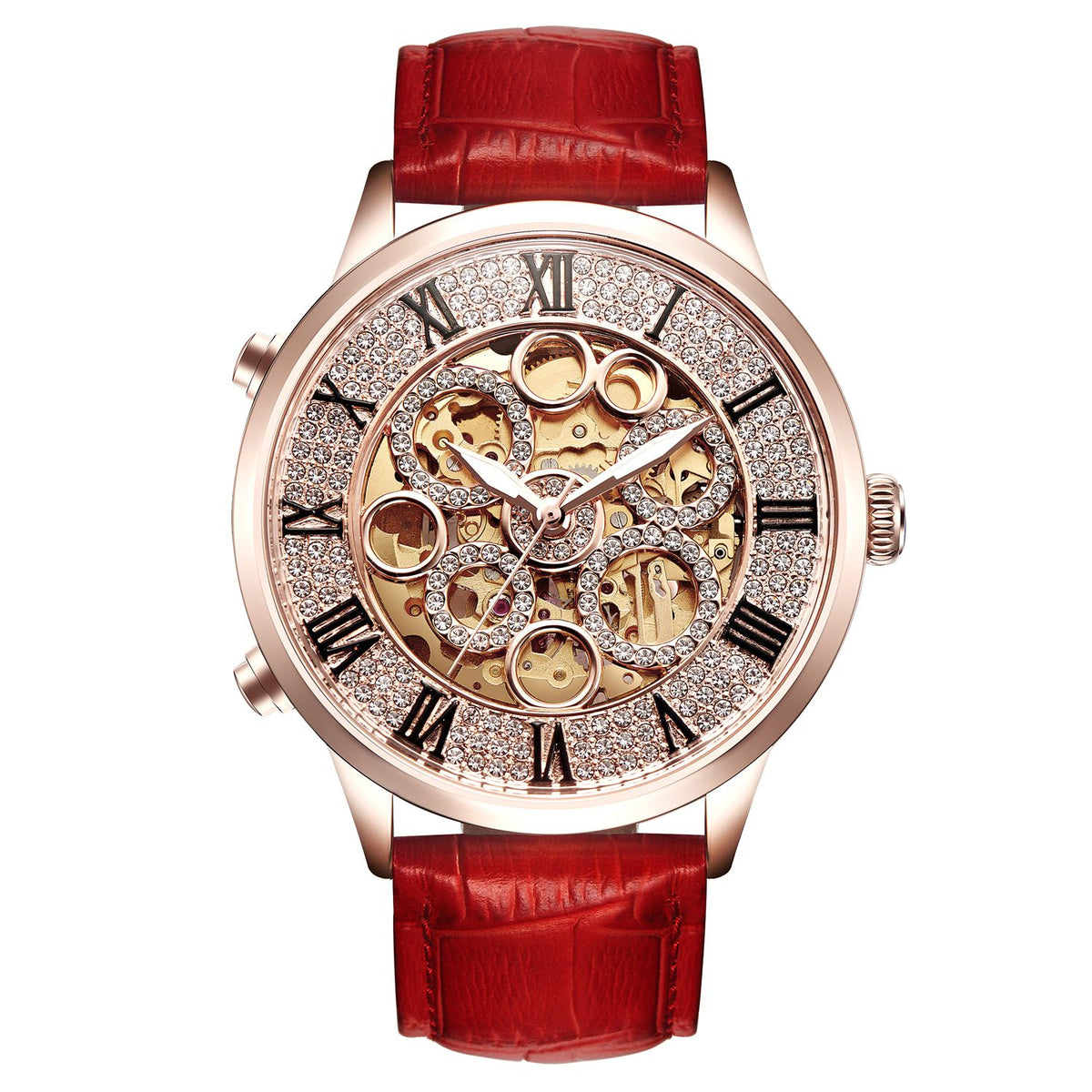 Large face watches for ladies automatic watches under 500 Davena watches