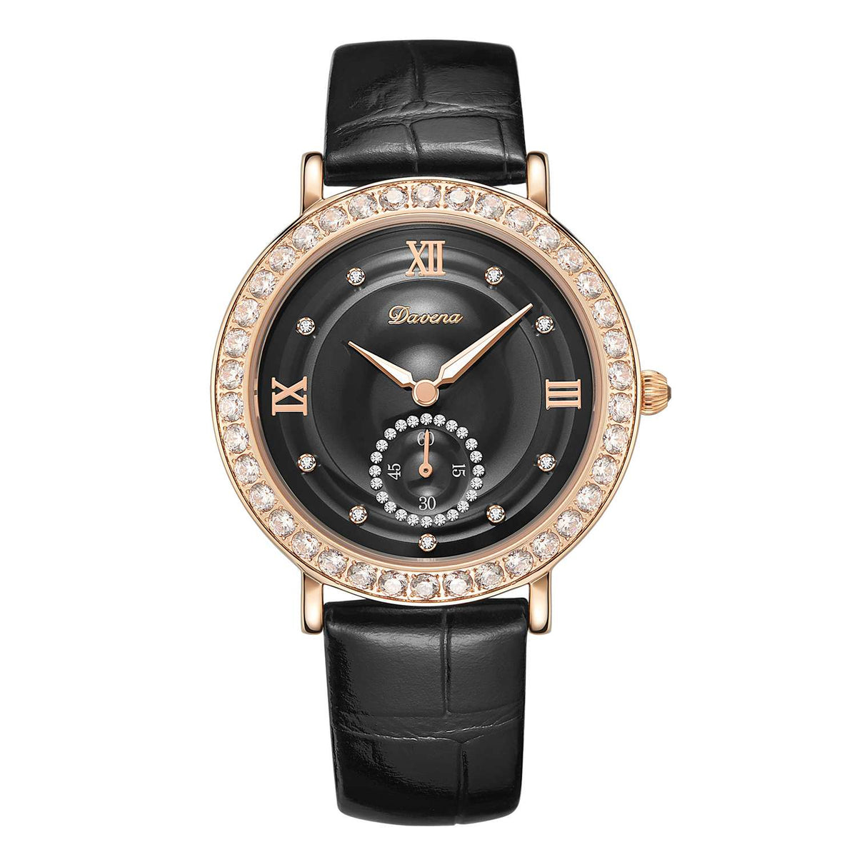 Party Watches For Ladies green swarovski watch | Davena Watch