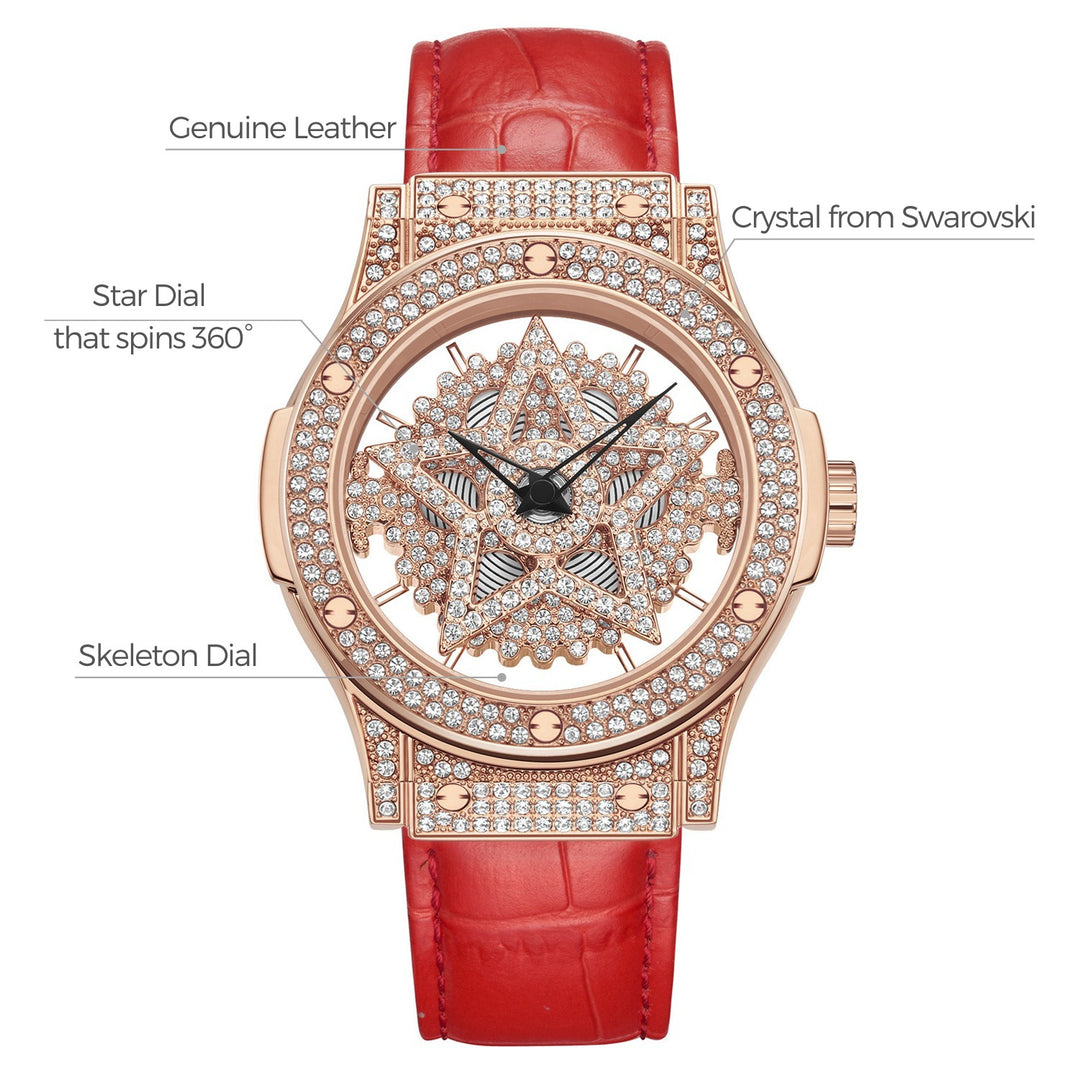 Amazon.com: Youbbeo Luxury Unisex Watch Crystal Diamond