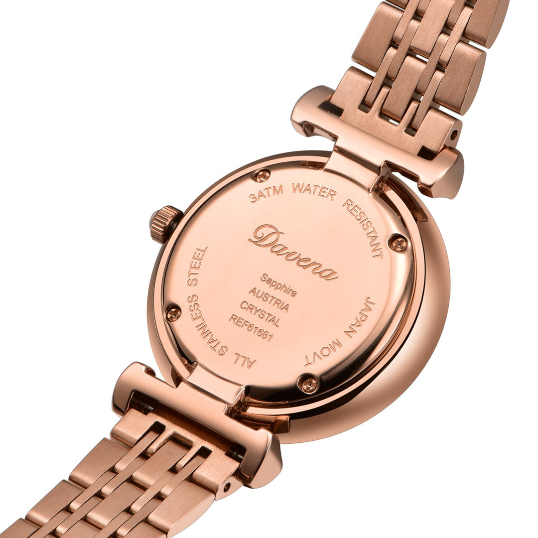 Sparkly Watches For Womens rose gold crystal watch Online – Davena