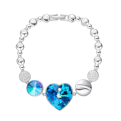 Davena Trendy Charm Bracelets Purple Blue - Davena watches